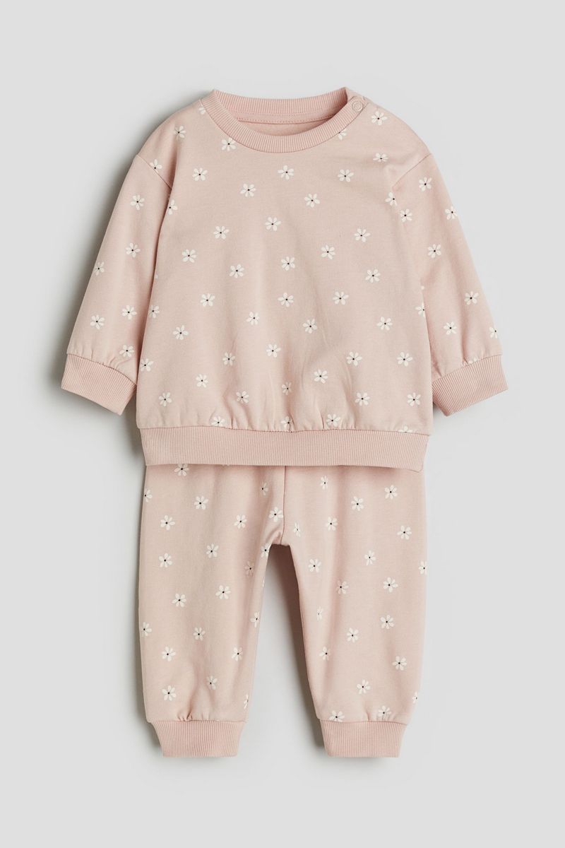 

Костюм повседневный детский H&M 1176634, светло-розовый, 80, 1176634