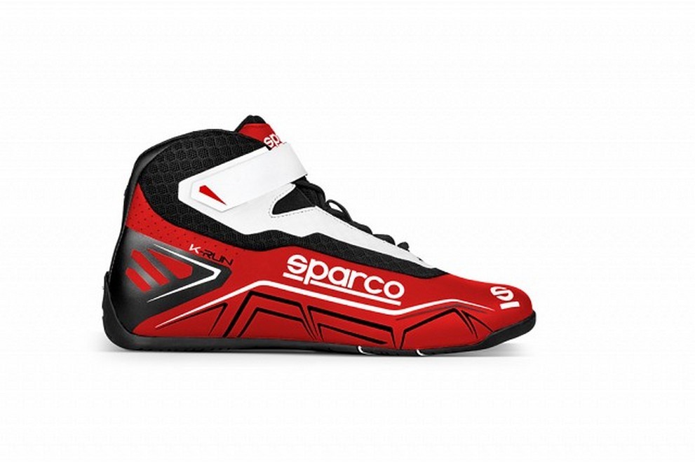 фото Sparco sparco 00127143rsbi ботинки для картинга k-run, красный/белый, р-р 43