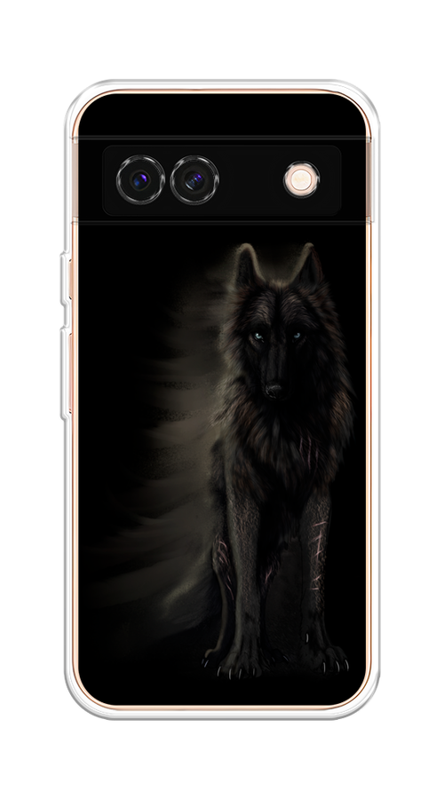 

Чехол на Google Pixel 8A "Туманный волк", Черный, 271750-1