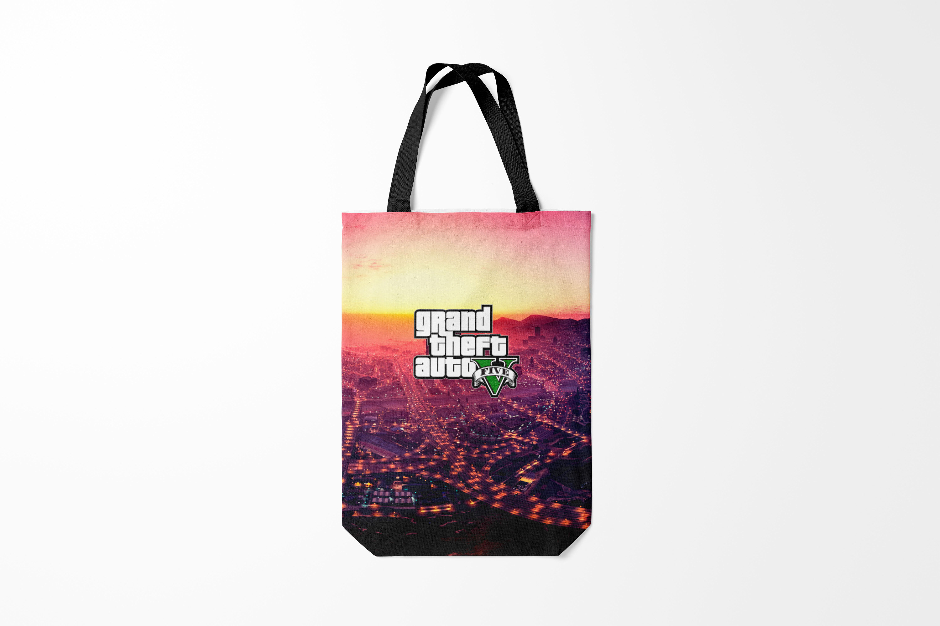 

Сумка шoппер унисекс Burnettie GTA V Five,, GTA V Five