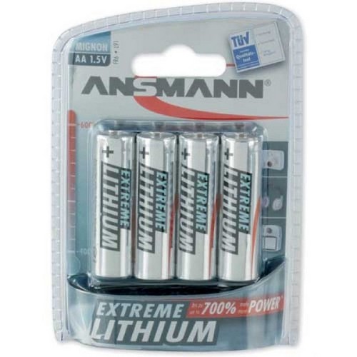 

ANSMANN EXTREME LITHIUM 1512-0002 FR6, 4 шт., 1512-0002
