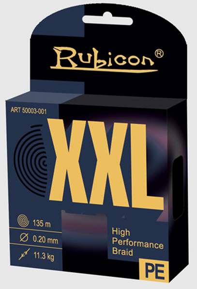 

Леска плетеная RUBICON XXL 135m yellow, d=0,28mm, Желтый, XXL