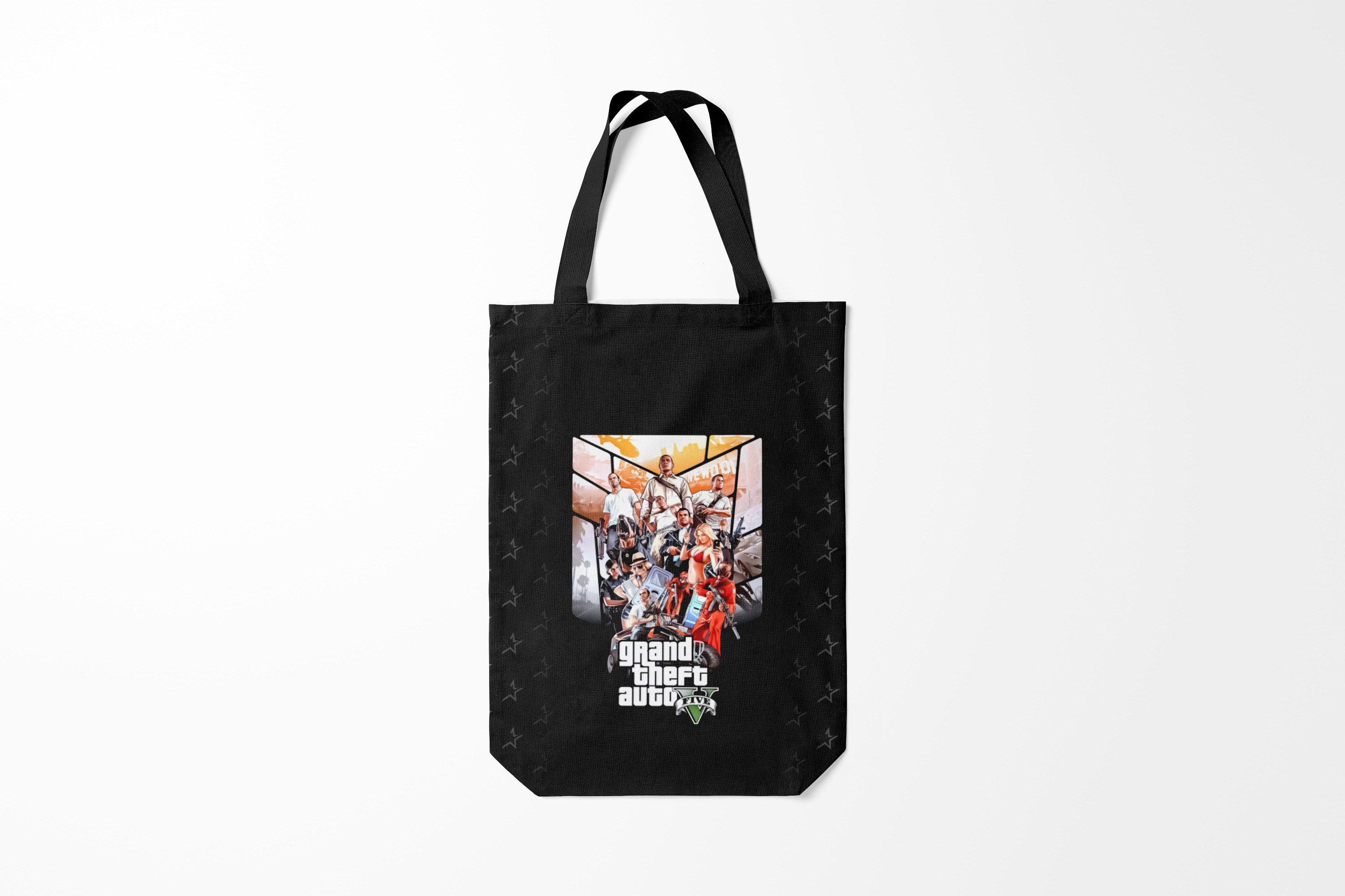 

Сумка шoппер унисекс Burnettie GTA Grand Theft Auto five,, GTA Grand Theft Auto five