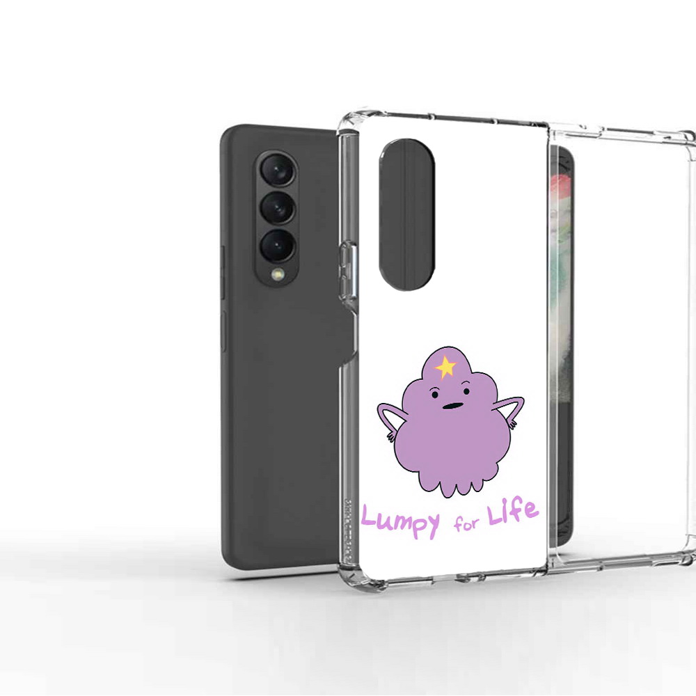 

Чехол MyPads Tocco для Samsung Galaxy Z Fold2 Принцесса пупырчатого королевства, Прозрачный, Tocco