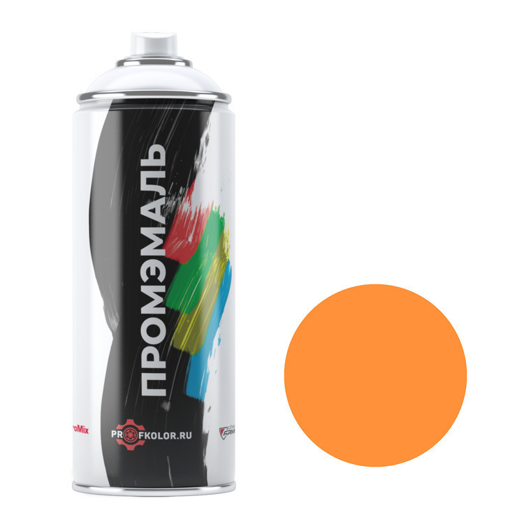 

Аэрозольная краска Profkolor RAL - RAL 1034, Pastellgelb, желтый, полуматовая, 650 мл., A-RAL-Yellow