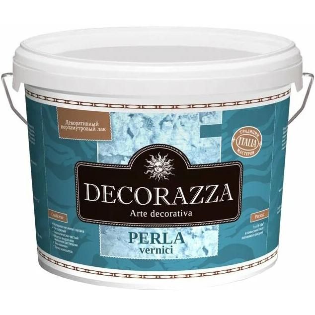 фото Лак декоративный decorazza perla vernici rame 1 л