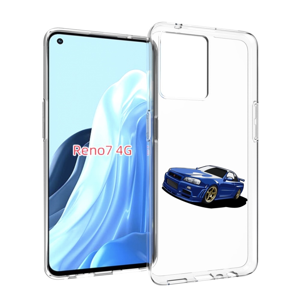 

Чехол MyPads Джитиэр для OPPO RENO 7 4G, Прозрачный, Tocco