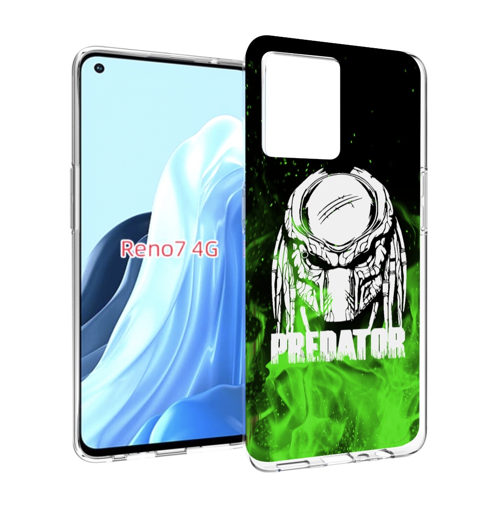 

Чехол MyPads Знак-хищника для OPPO RENO 7 4G, Прозрачный, Tocco