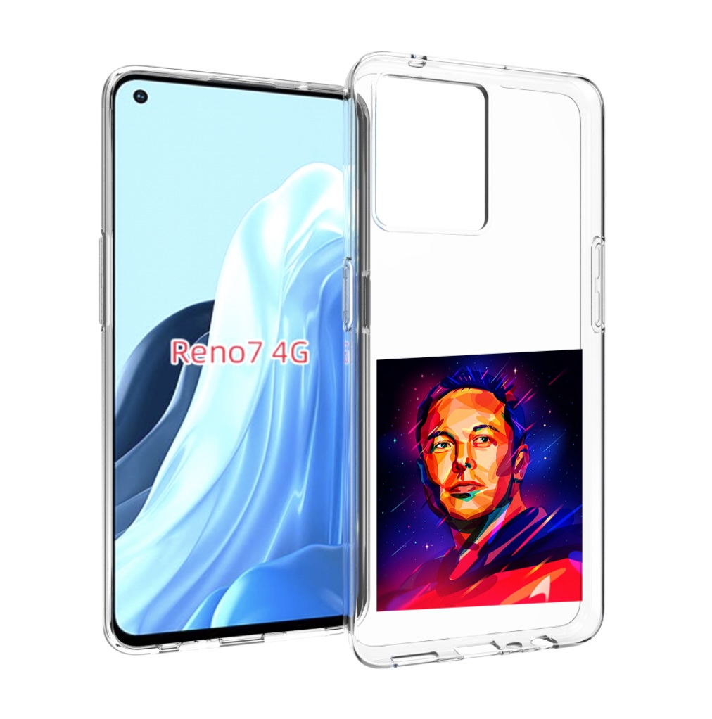 

Чехол MyPads Илон-Маск для OPPO RENO 7 4G, Прозрачный, Tocco