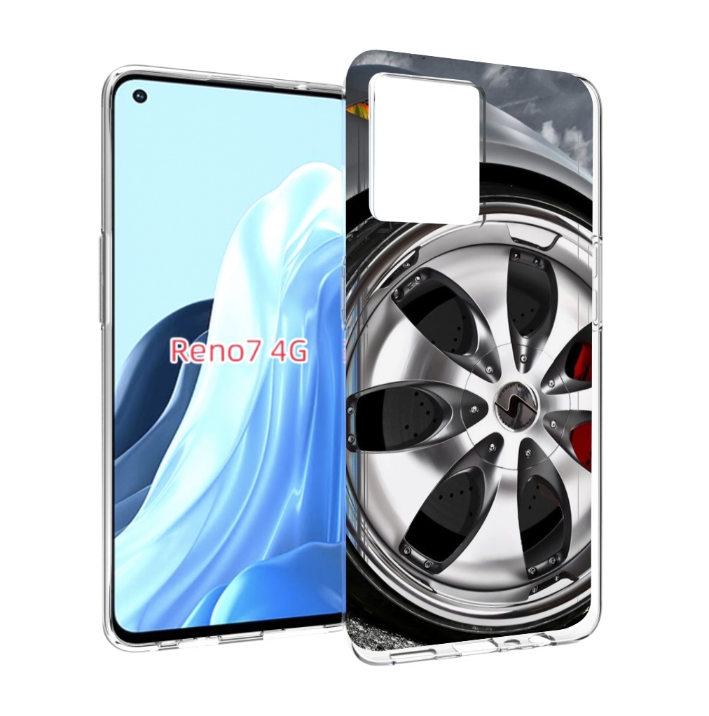 

Чехол MyPads Колесо мужской для OPPO RENO 7 4G, Прозрачный, Tocco