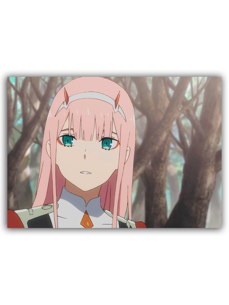 фото Магнит на холодильник drabs darling in the franxx 1 сезон 1 серия