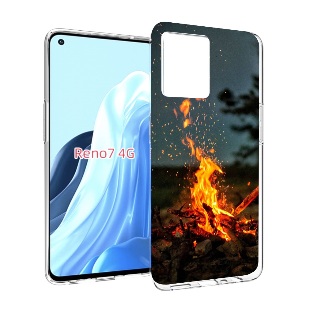 

Чехол MyPads Костер-ночное-небо для OPPO RENO 7 4G, Прозрачный, Tocco