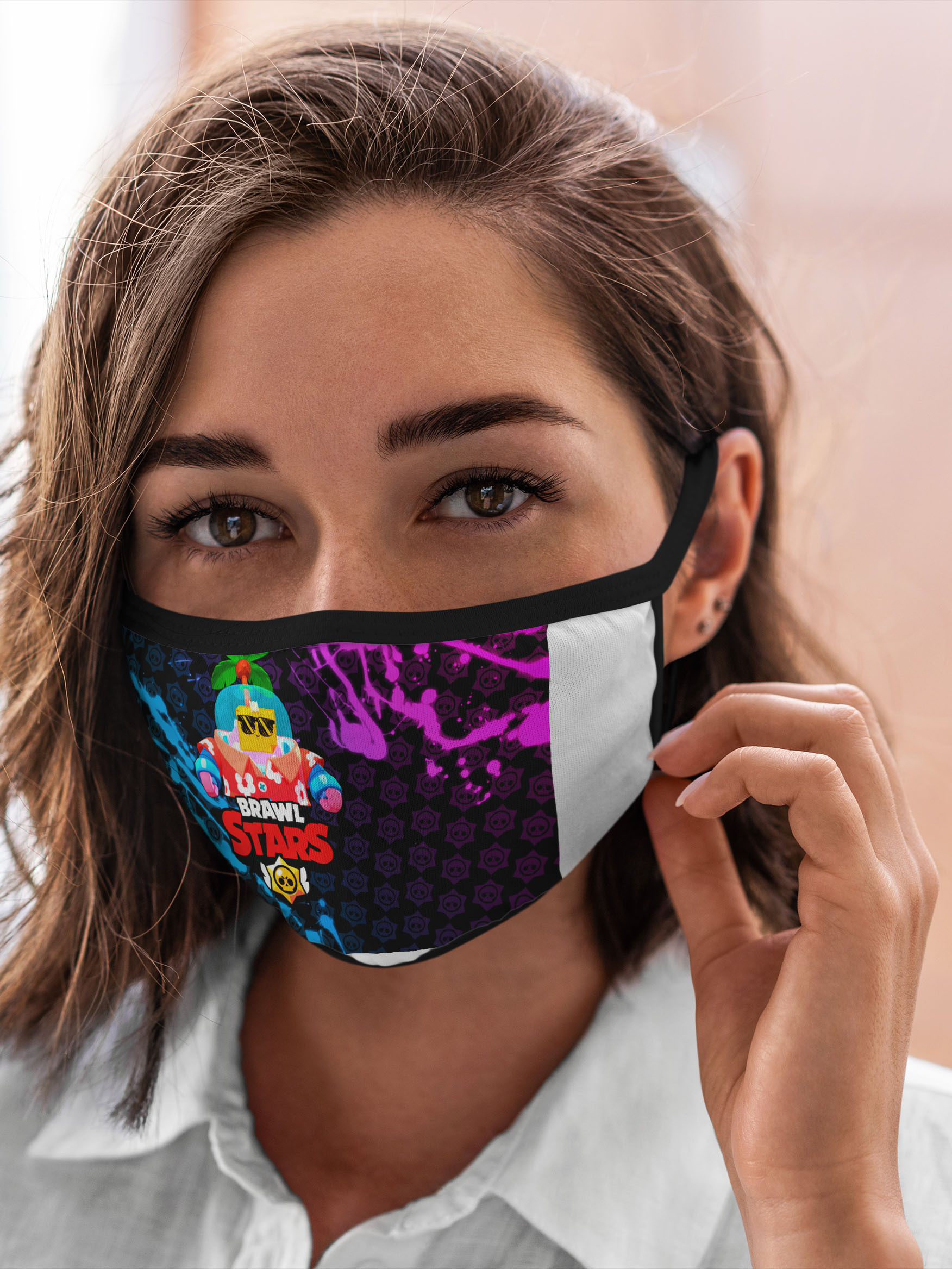 

Многоразовая маска унисекс Burnettie Brawl Stars New Sprout 9, Разноцветный, Brawl Stars New Sprout 9