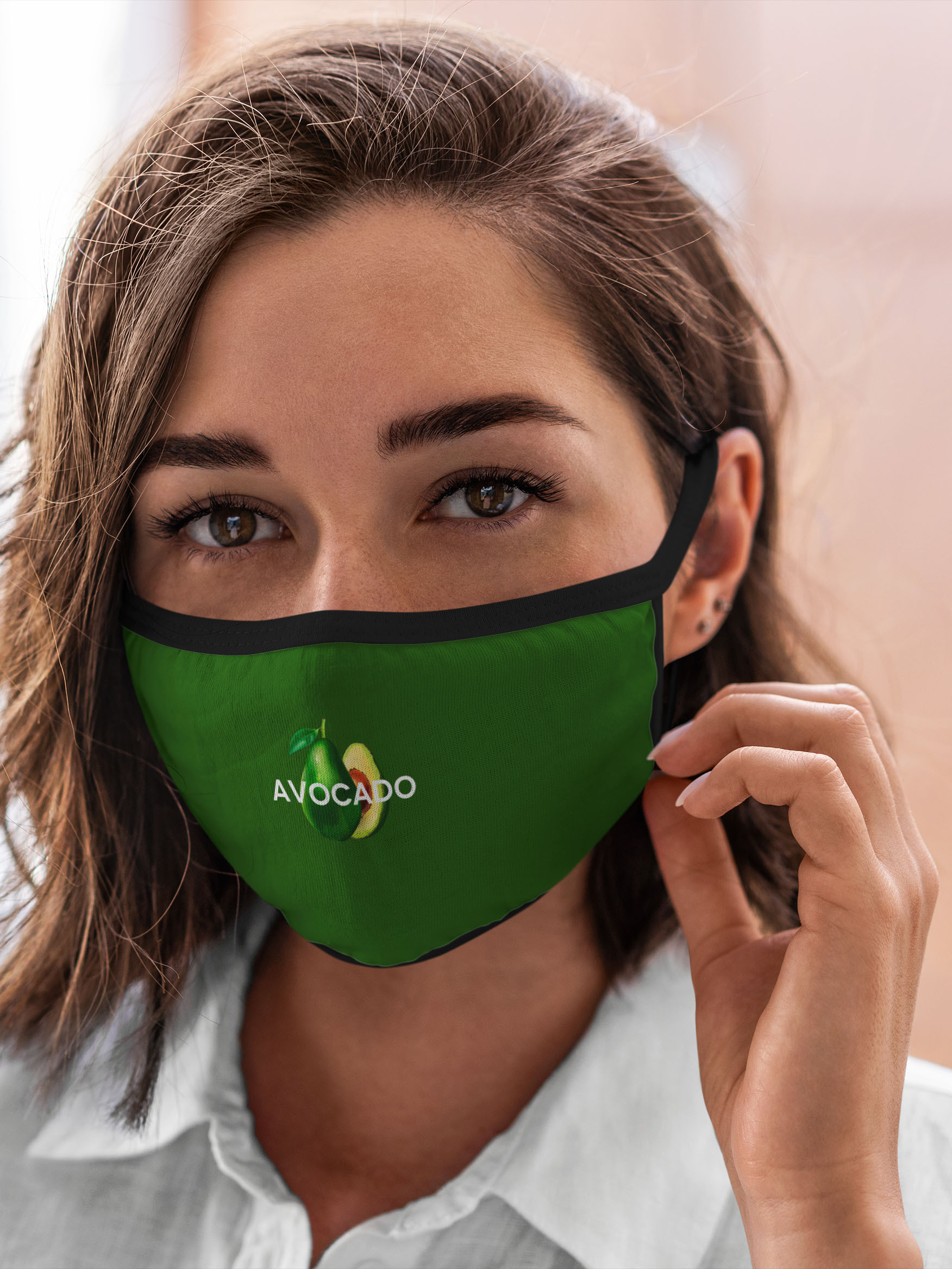 

Многоразовая маска унисекс Burnettie Vegan Авокадо, Разноцветный, Vegan Авокадо