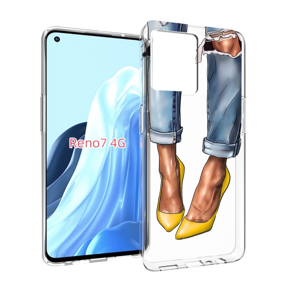 Чехол MyPads Красивые-туфли для OPPO RENO 7 4G