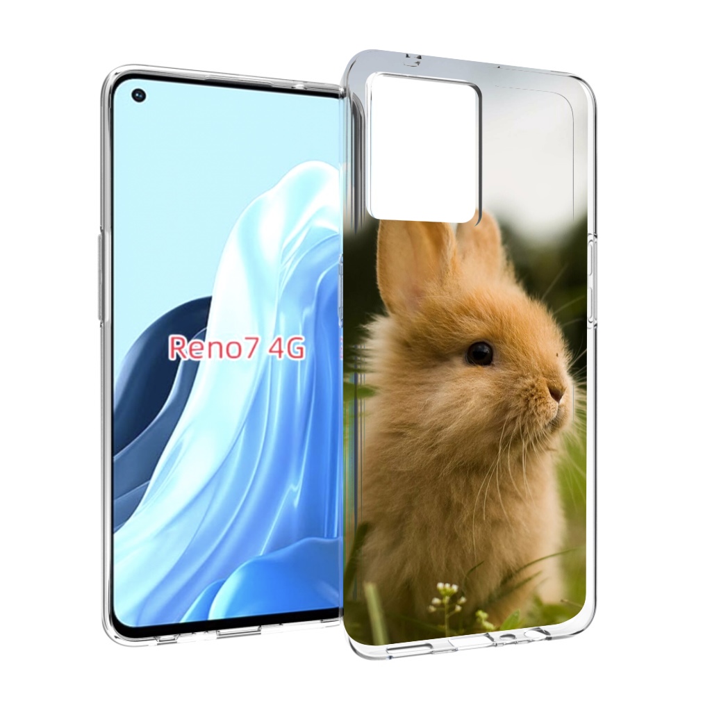 

Чехол MyPads Кролик для OPPO RENO 7 4G, Прозрачный, Tocco