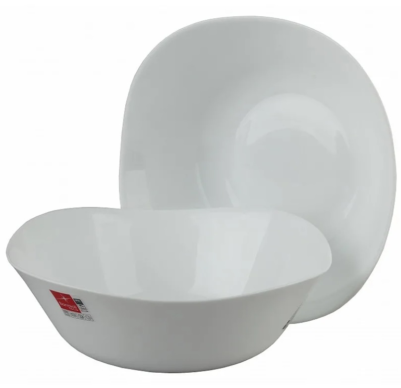 

Салатник Bormioli Rocco Parma 24 см B498910, Белый, B498910