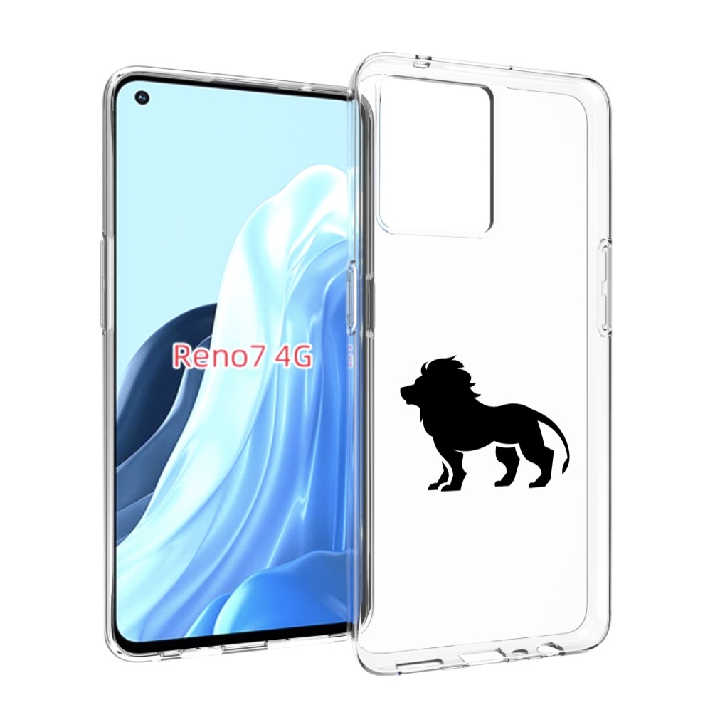 

Чехол MyPads Лев для OPPO RENO 7 4G, Прозрачный, Tocco