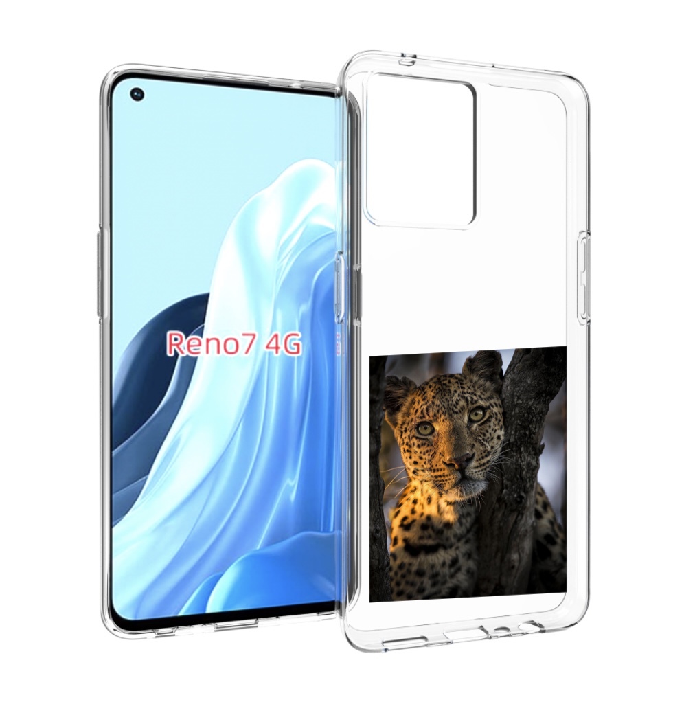 

Чехол MyPads Леопард для OPPO RENO 7 4G, Прозрачный, Tocco