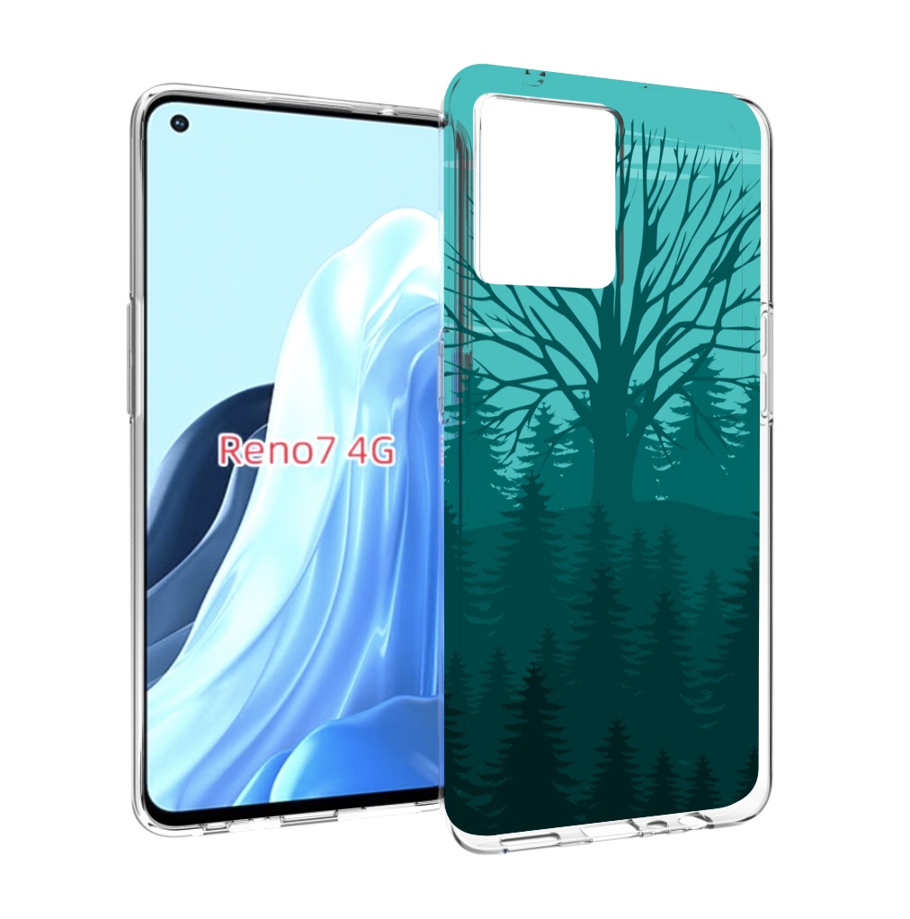 

Чехол MyPads Лес для OPPO RENO 7 4G, Прозрачный, Tocco