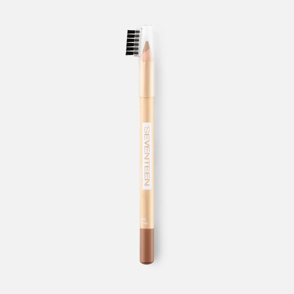 Карандаш для бровей с щеточкой Seventeen Longstay Eye Brow Shaper 07 ореховый