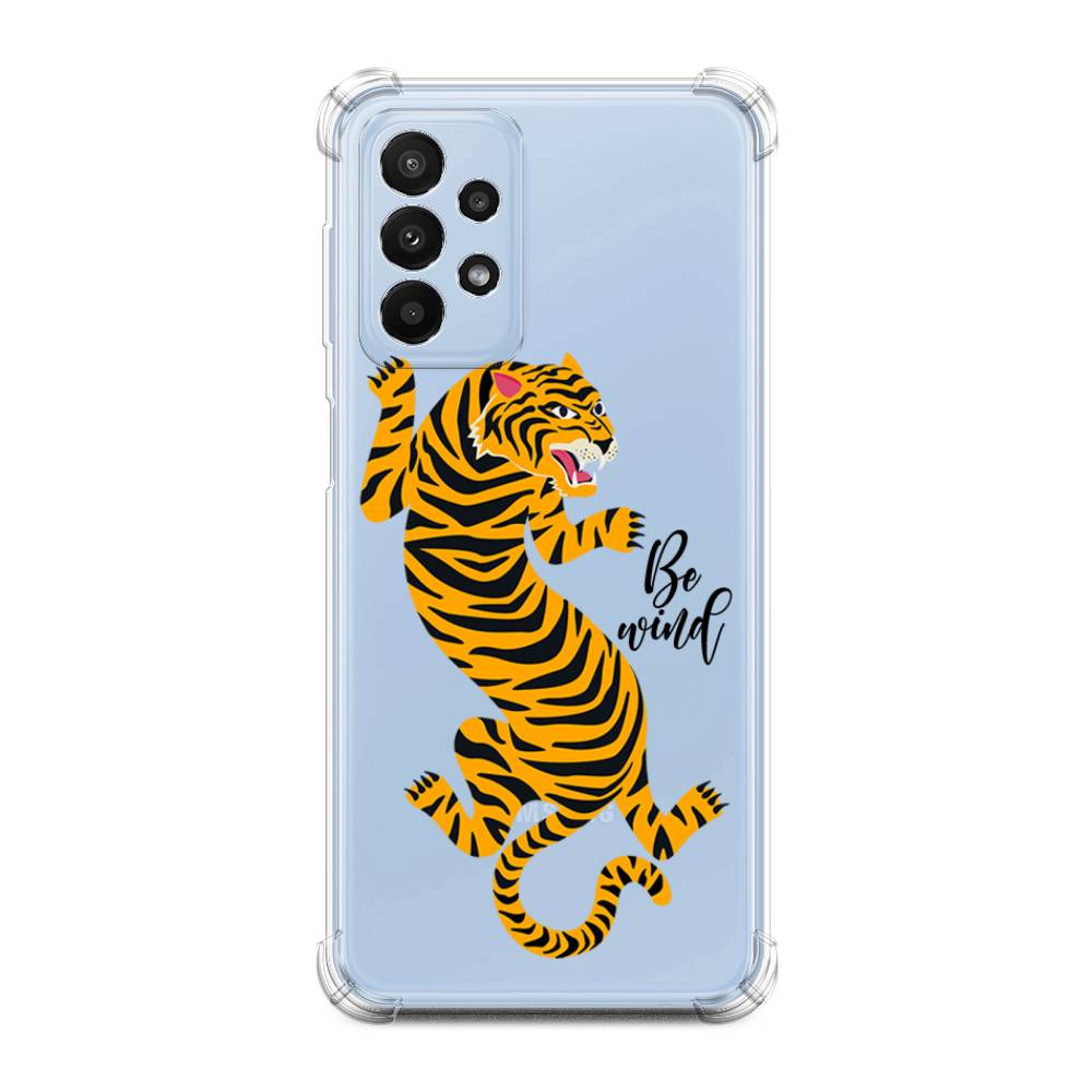 

Чехол Awog на Samsung Galaxy A23 / Самсунг Галакси А23 "Tiger be wind", Желтый;черный, 2105051-1