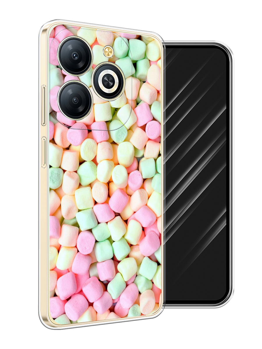 

Чехол Awog на Infinix Smart 8 Plus "Marshmallows", Зеленый;желтый;розовый, 3105550-1