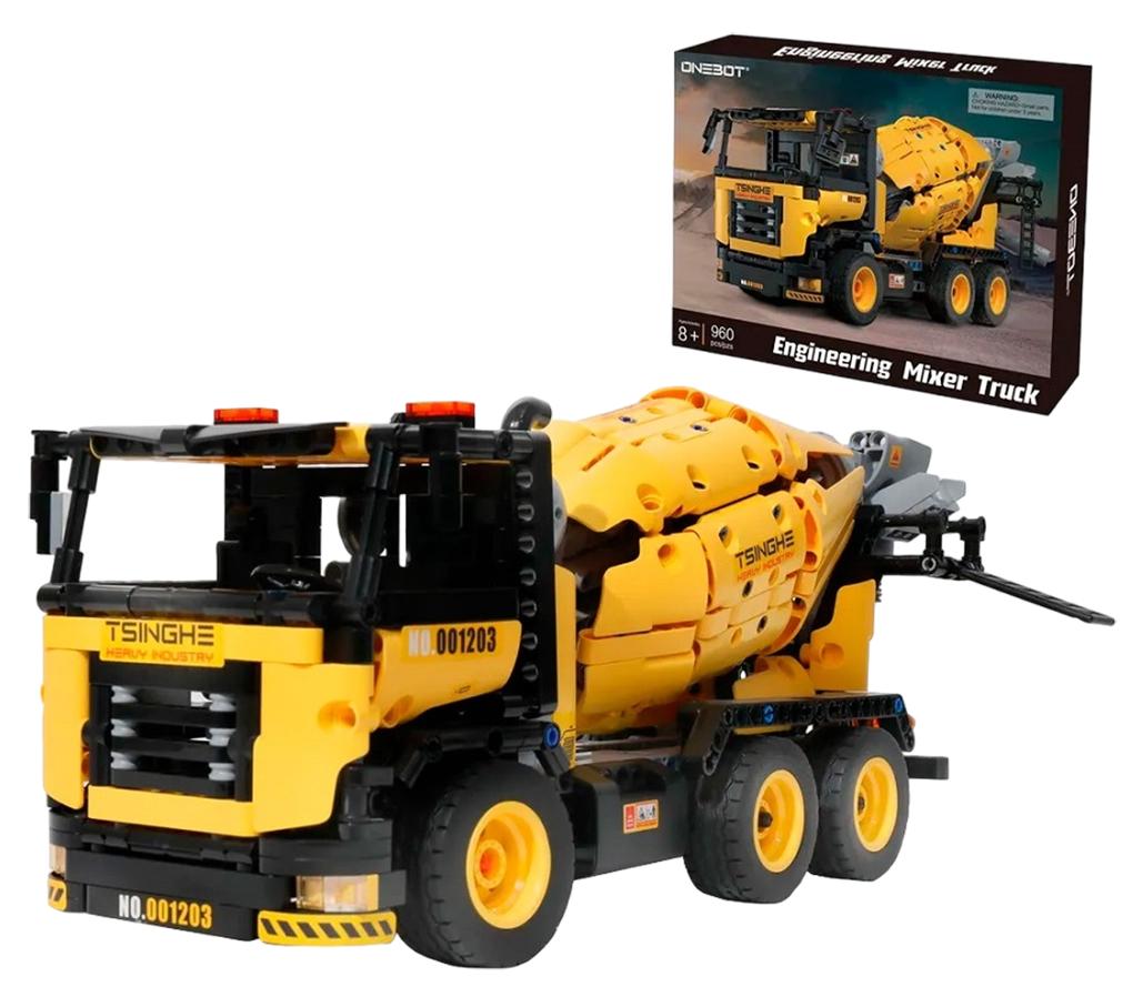 

Конструктор Xiaomi Onebot Engineering Mining Truck 960 деталей (OBJBC58AI) Yellow EU, Truck 960 деталей