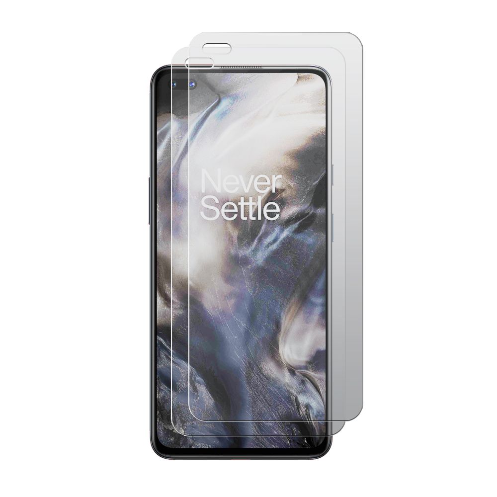 Комплект из 2-х защитных гибридных стекол Матовых Krutoff для OnePlus Nord 4