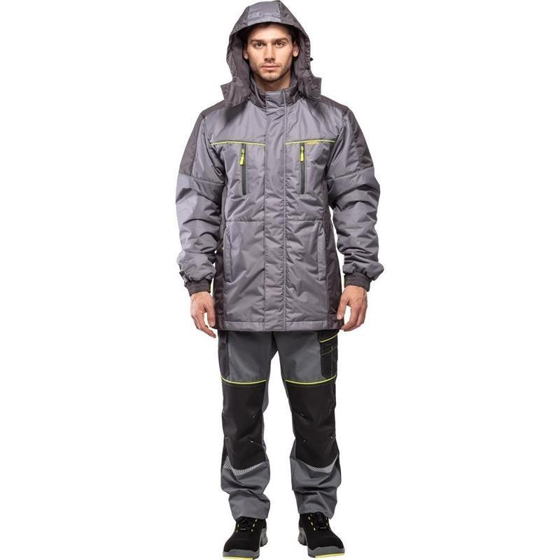

Куртка рабочая NoBrand 1453406-K серый 44-46, 182-188