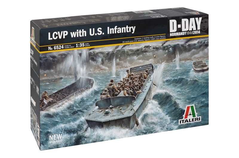 

Сборная модель Italeri 1/35 Десантное судно с пехотой США 6524