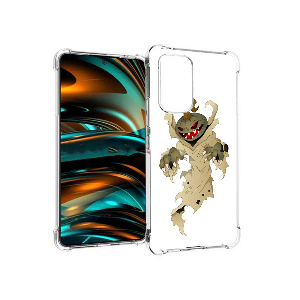 

Чехол MyPads Tocco для Samsung Galaxy A53 5G призрак хэллоуина (PT226911.521.555), Прозрачный, Tocco