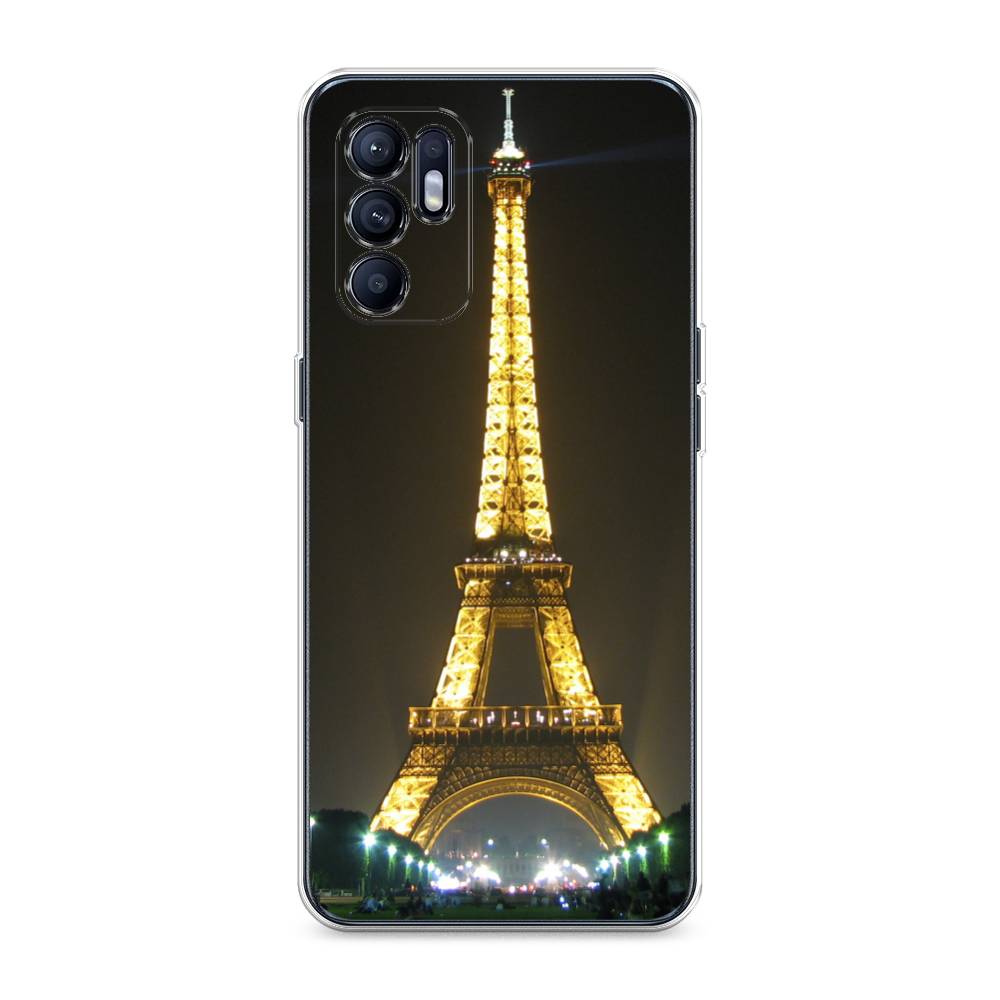 

Чехол для Oppo Reno 6 4G "Париж 2", Желтый;серый, 257850-2