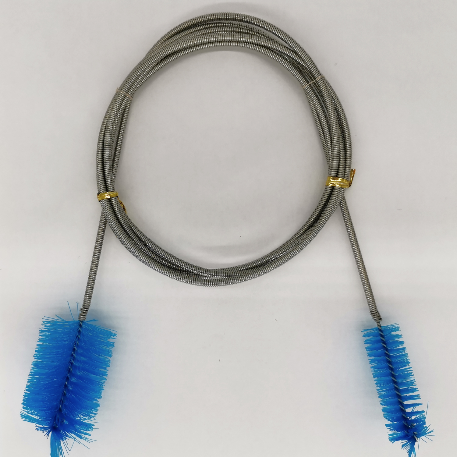 Ёршик для чистки шланга аквариума, сталь, пластик, диаметр 10 мм и 20 мм, длина 155 см