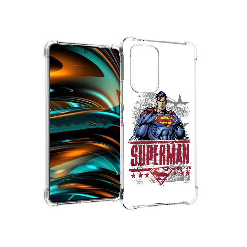 

Чехол MyPads Tocco для Samsung Galaxy A53 5G рисунок супермен (PT226911.521.583), Прозрачный, Tocco