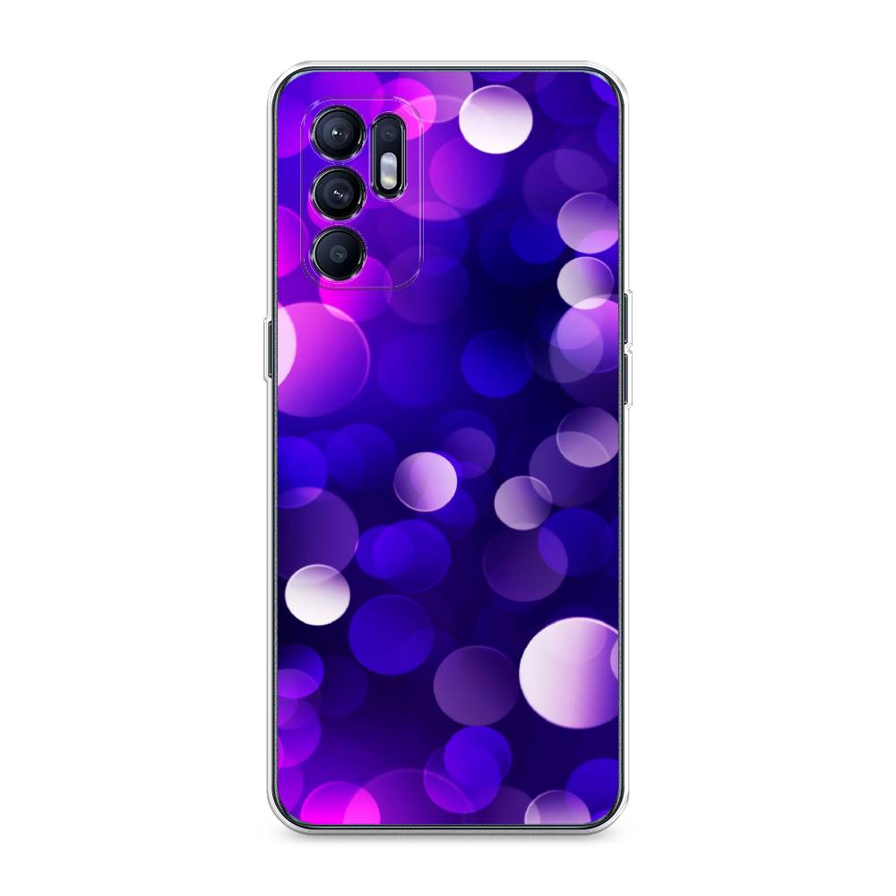 

Чехол для Oppo Reno 6 4G "Абстракция 27", Фиолетовый, 257850-3