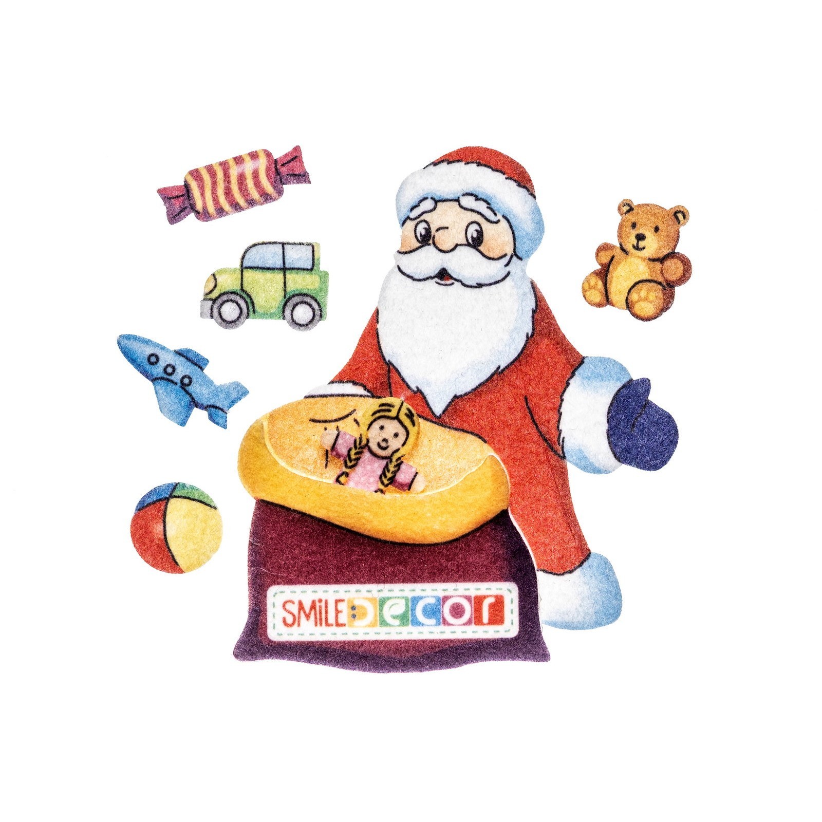 

Счётный материал Smile Decor мини-игра Дед Мороз