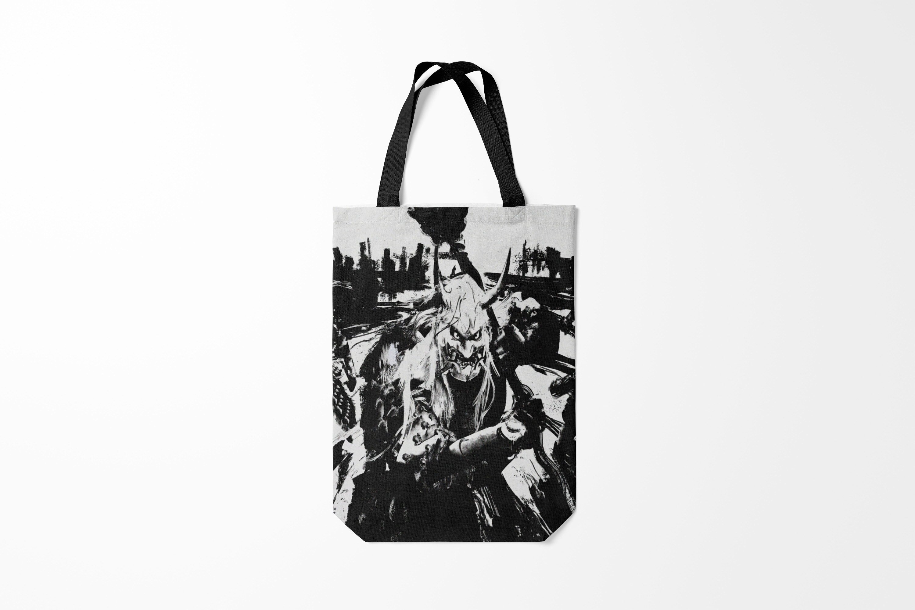 

Сумка шoппер унисекс Burnettie Ghost of Tsushima Samurai,, Ghost of Tsushima Samurai