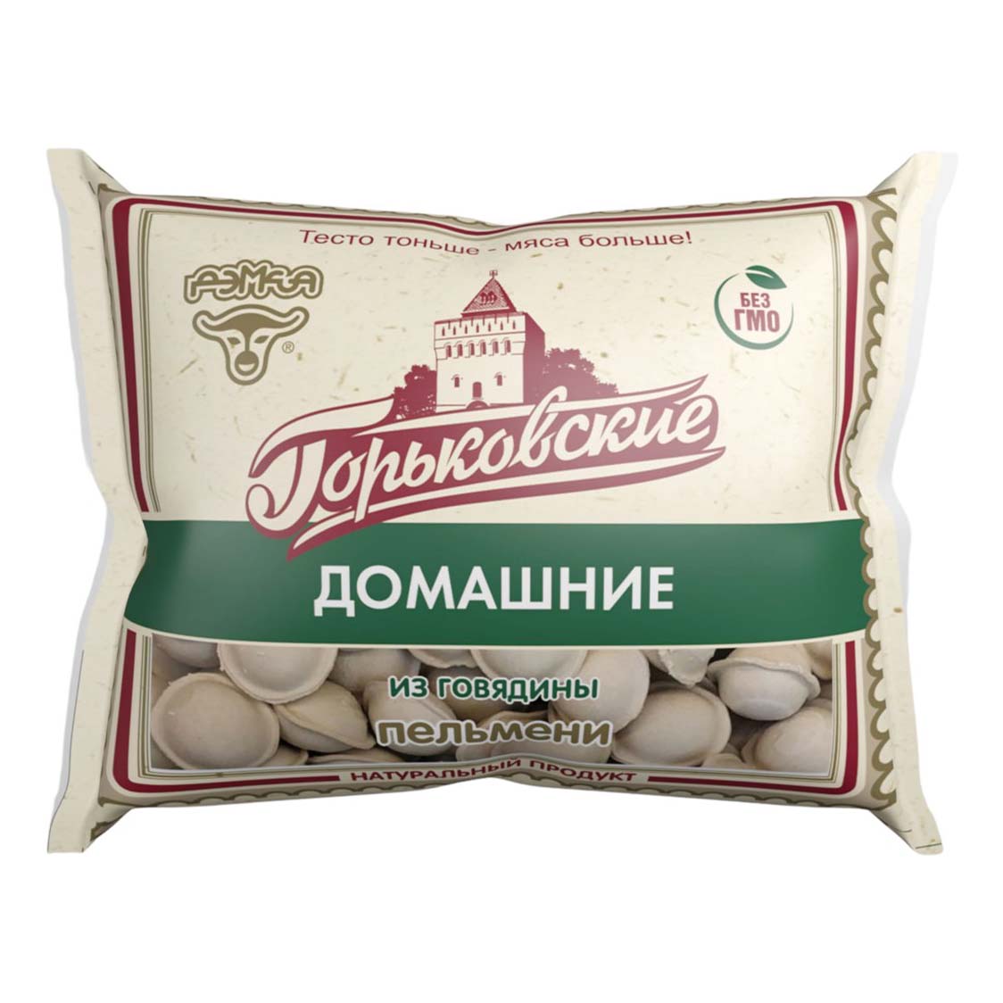 

Пельмени Горьковские Домашние с говядиной 420 г