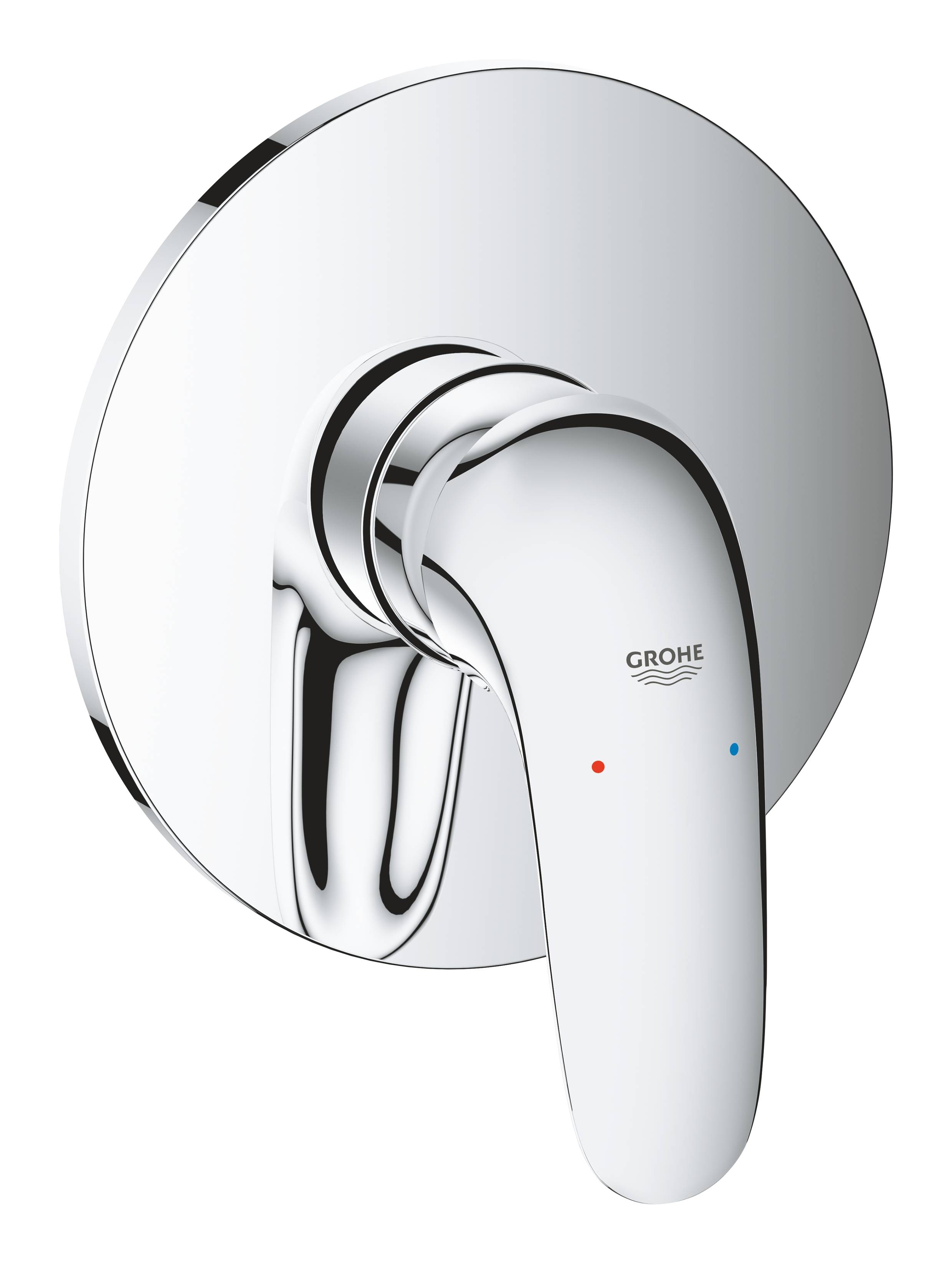 фото Смеситель однорычажный для душа grohe eurostyle 2015 solid, хром (24046003)