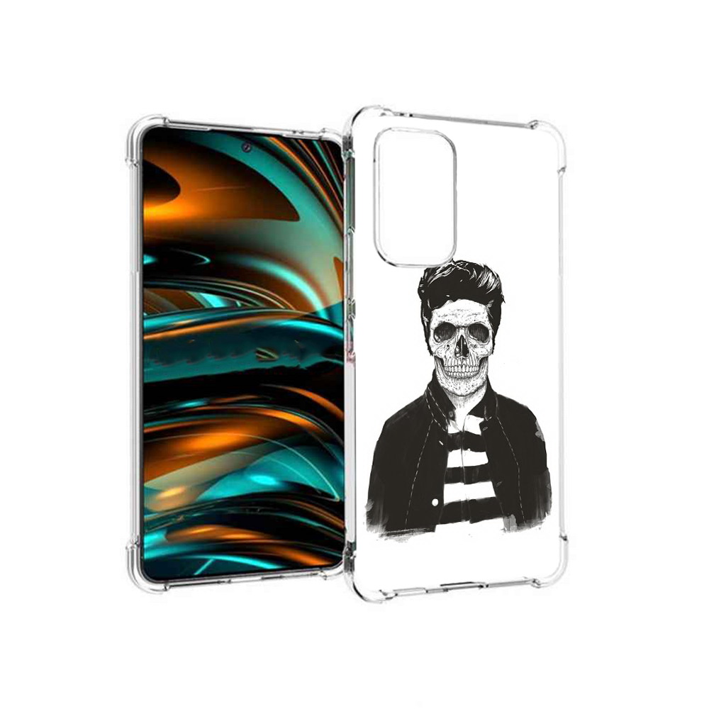 

Чехол MyPads Tocco для Samsung Galaxy A53 5G скелет (PT226911.521.604), Прозрачный, Tocco