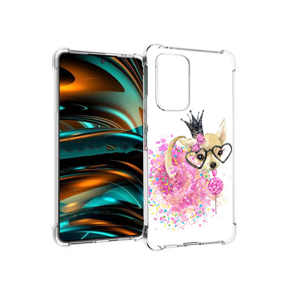 

Чехол MyPads Tocco для Samsung Galaxy A53 5G сладкая принцесса (PT226911.521.606), Прозрачный, Tocco