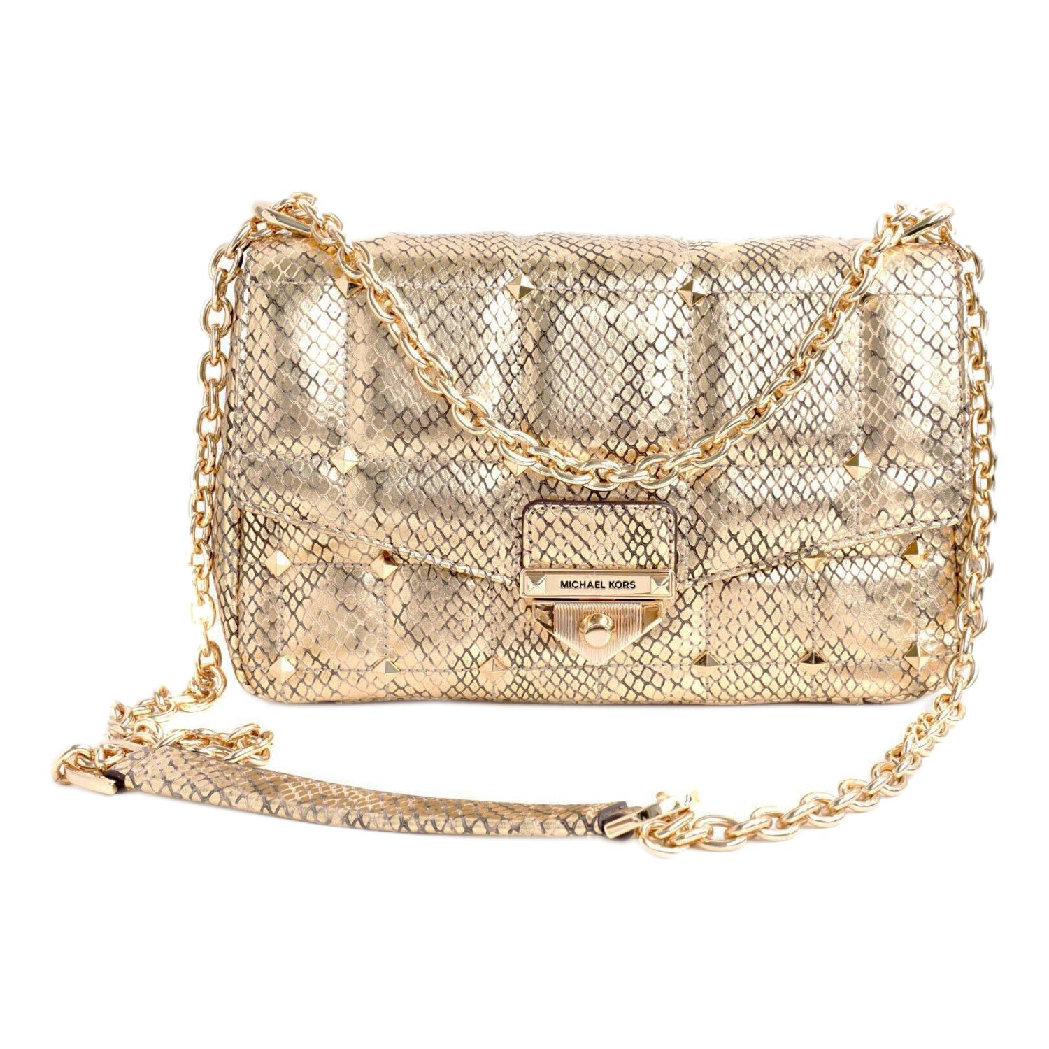 

Сумка женская Michael Kors 30H1G1SL3M золотистый, 30H1G1SL3M