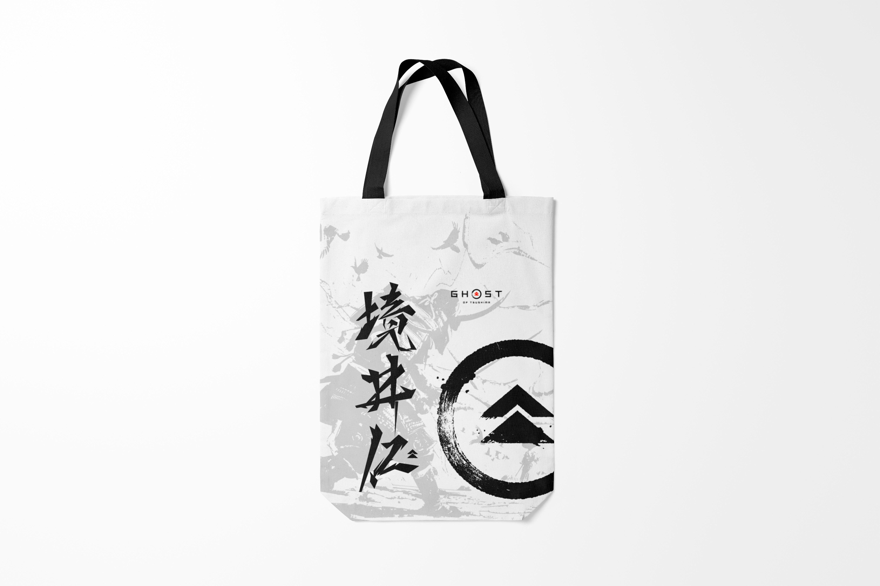 

Сумка шoппер унисекс Burnettie Ghost of Tsushima,, Ghost of Tsushima