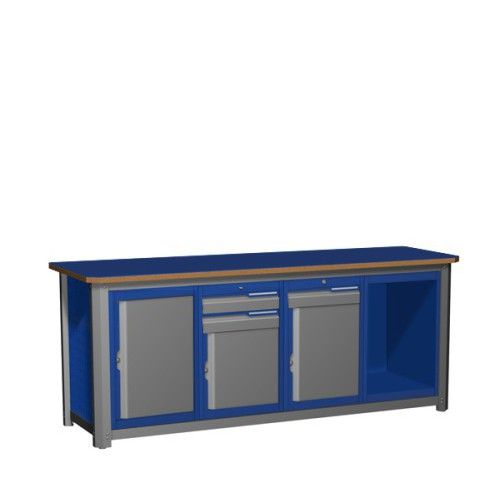 

Верстак четырехтумбовый MECHANIC М20.021ПС2, MECHANIC М20.021ПС2