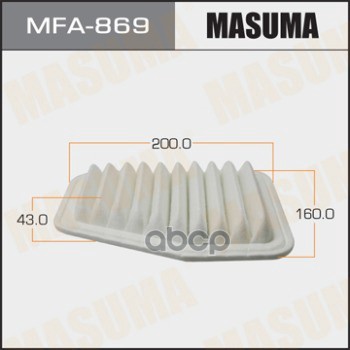 фото Фильтр воздушный masuma mfa-869 masuma арт. mfa-869