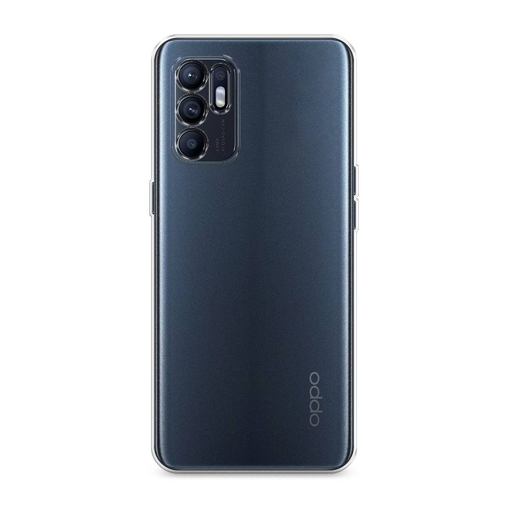 Чехол для Oppo Reno 6 4G прозрачный