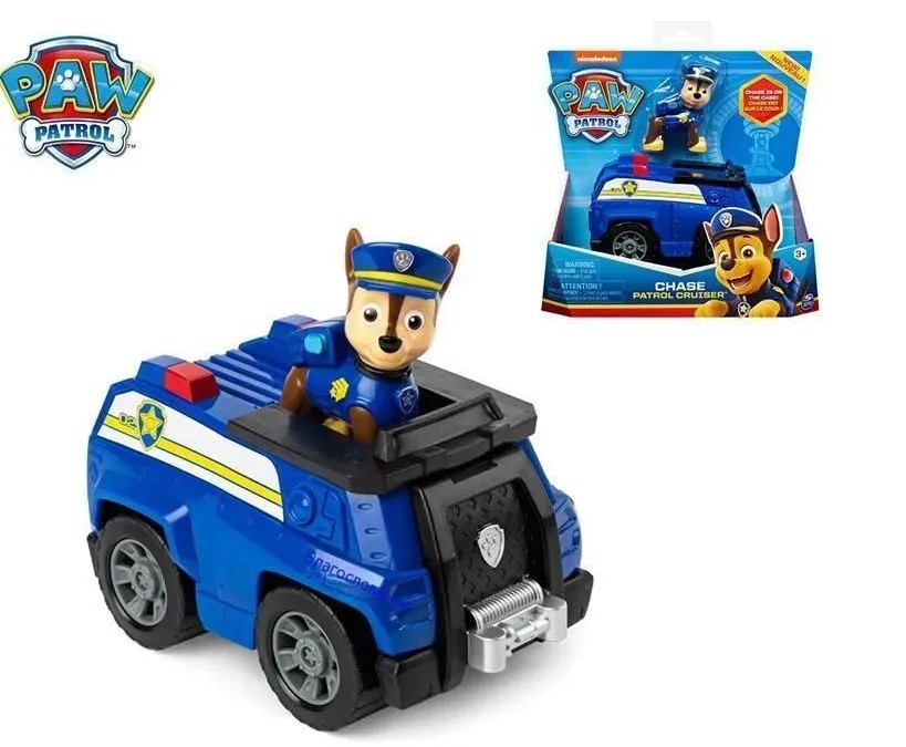 Игровой набор Spin Master Щенячий патруль, машинка, фигурка Гонщик playmobil игровой набор полицейская скорая помощь