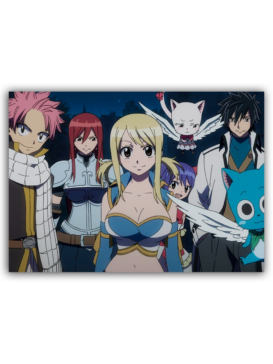 фото Магнит на холодильник drabs fairy tail фильм 2006