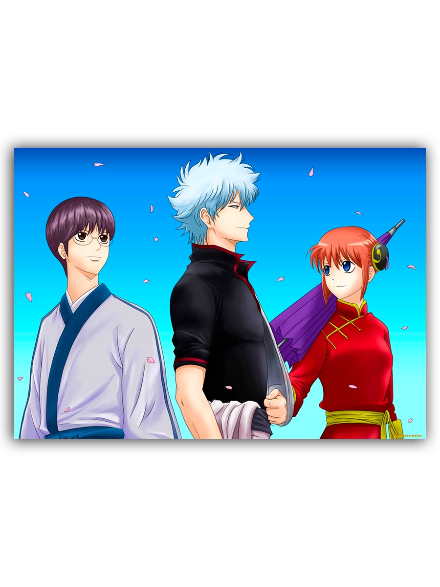 фото Магнит на холодильник drabs gintama аниме